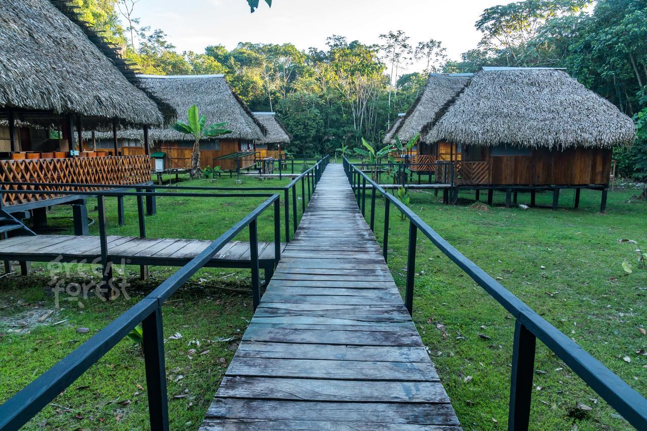 Puerto Montufar Green Forest Ecolodge מראה חיצוני תמונה